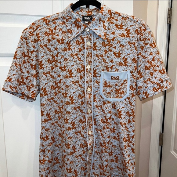 Dolce & Gabbana Other - Men's Dolce & Gabbana Short sleeve button down Shirt